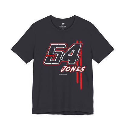 Jones #54 — Haunted Grid Signature Tee