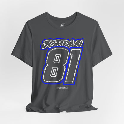 Jordan #81 — Haunted Grid Signature Tee