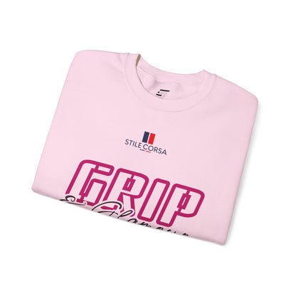 Pink 'GRIP & Glamour' Crewneck