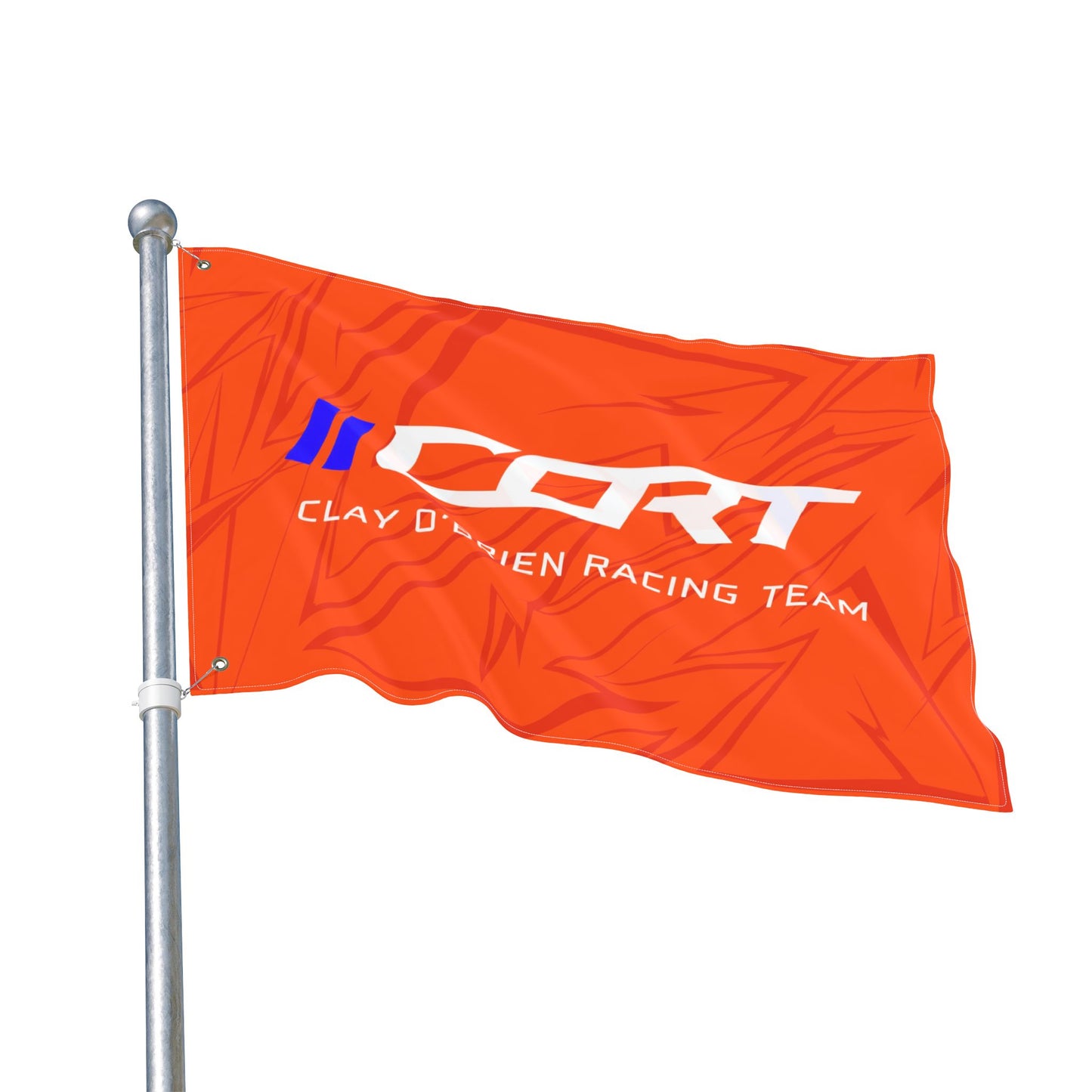 CORT Orange Gridwave Flag