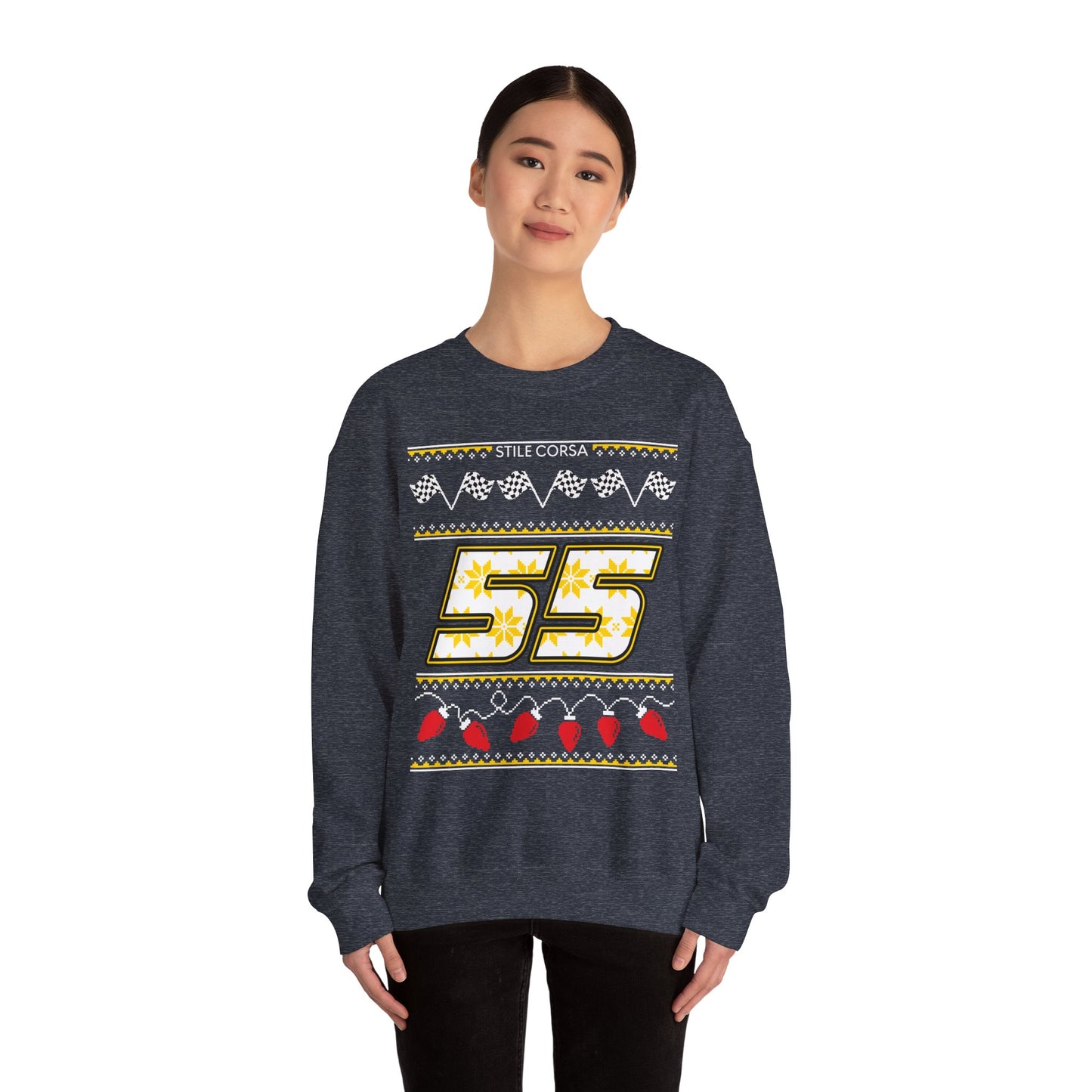 Carson #55 Trackside Winter Crewneck