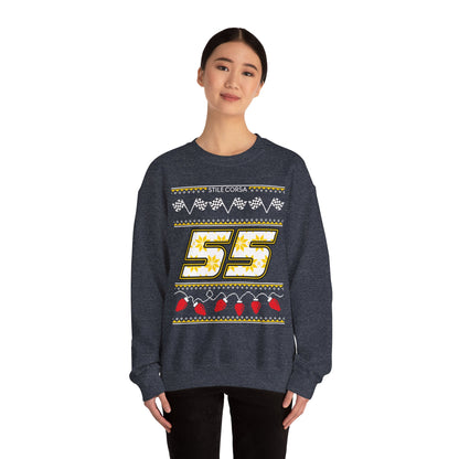 Carson #55 Trackside Winter Crewneck