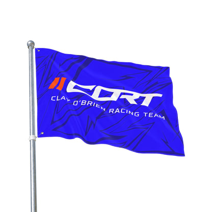 CORT Purple Gridwave Flag
