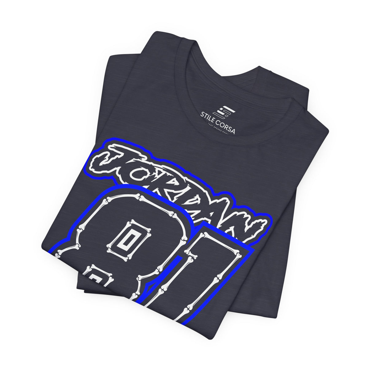 Jordan #81 — Haunted Grid Signature Tee