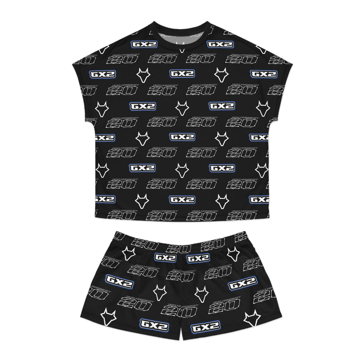 GX2 #20 Night Grid Women's Sleepwear Set