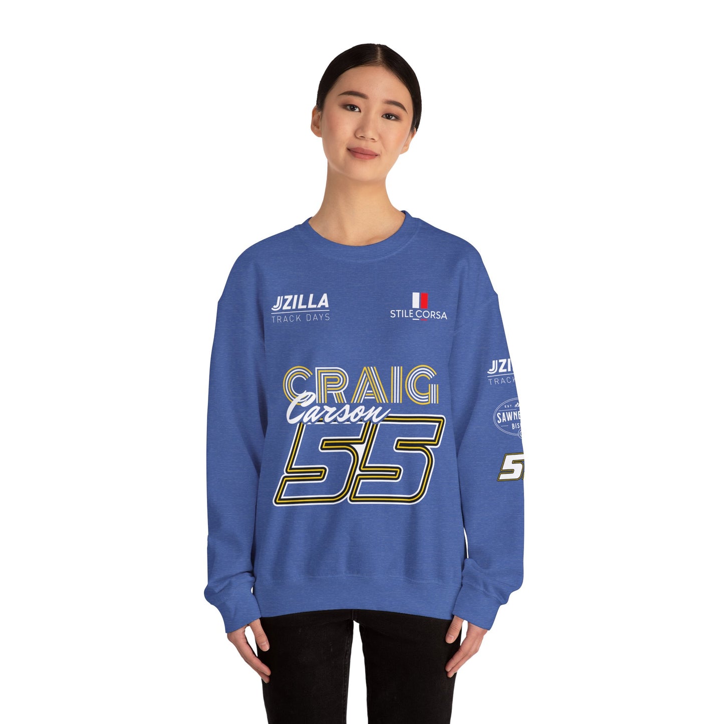 Carson Craig #55 Track Day Crewneck