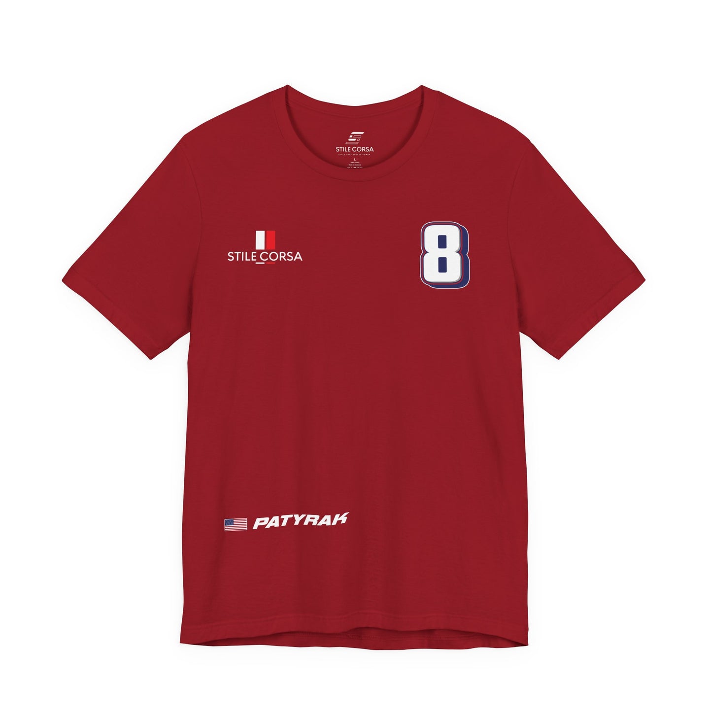Micah Patyrak #8 Raceday Tee Blueprint Edition  - Unisex Fit