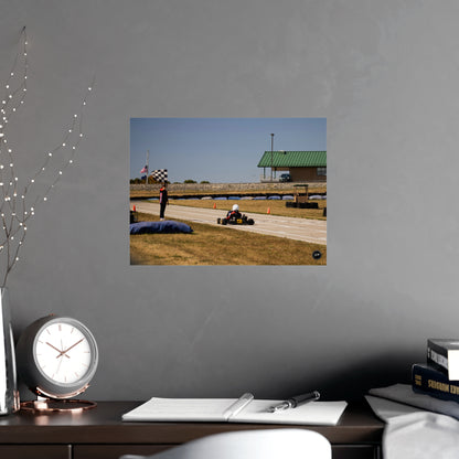 Checkered Victory – Matte Finish Poster