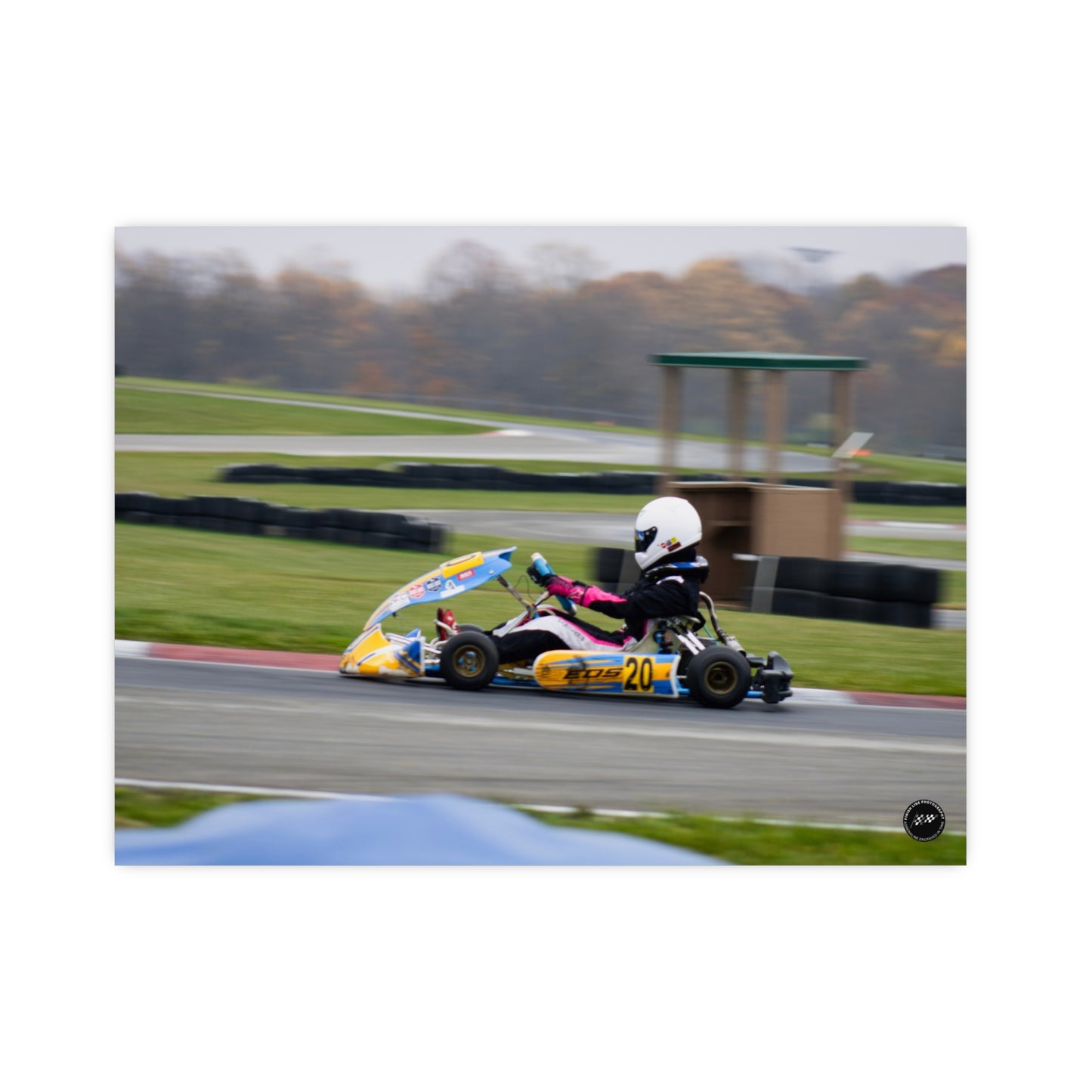 Blur of the Storm – Matte Finish Poster