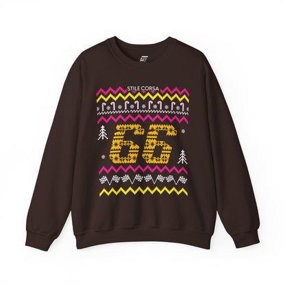 Zach Thomas #66 Neon Holiday Crewneck