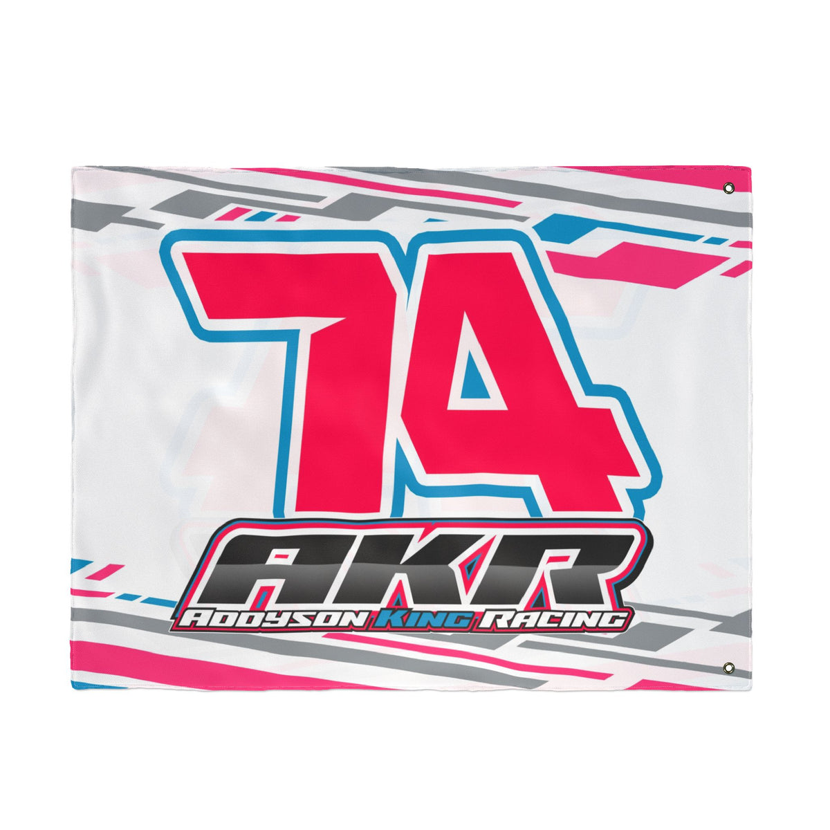 Addyson King #74 Gridwave Flag