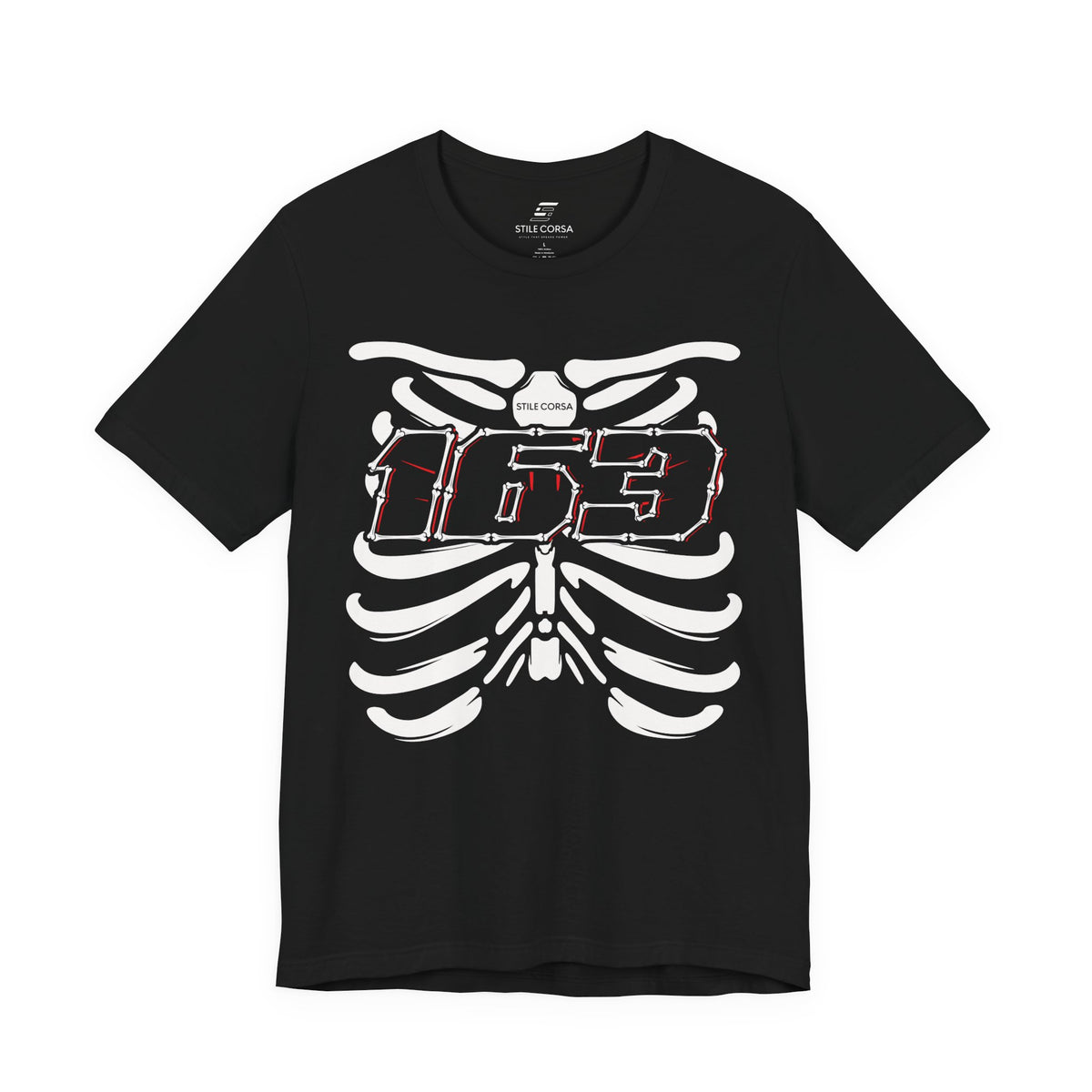 Jeanmenne #163 — Haunted Grid Signature Tee