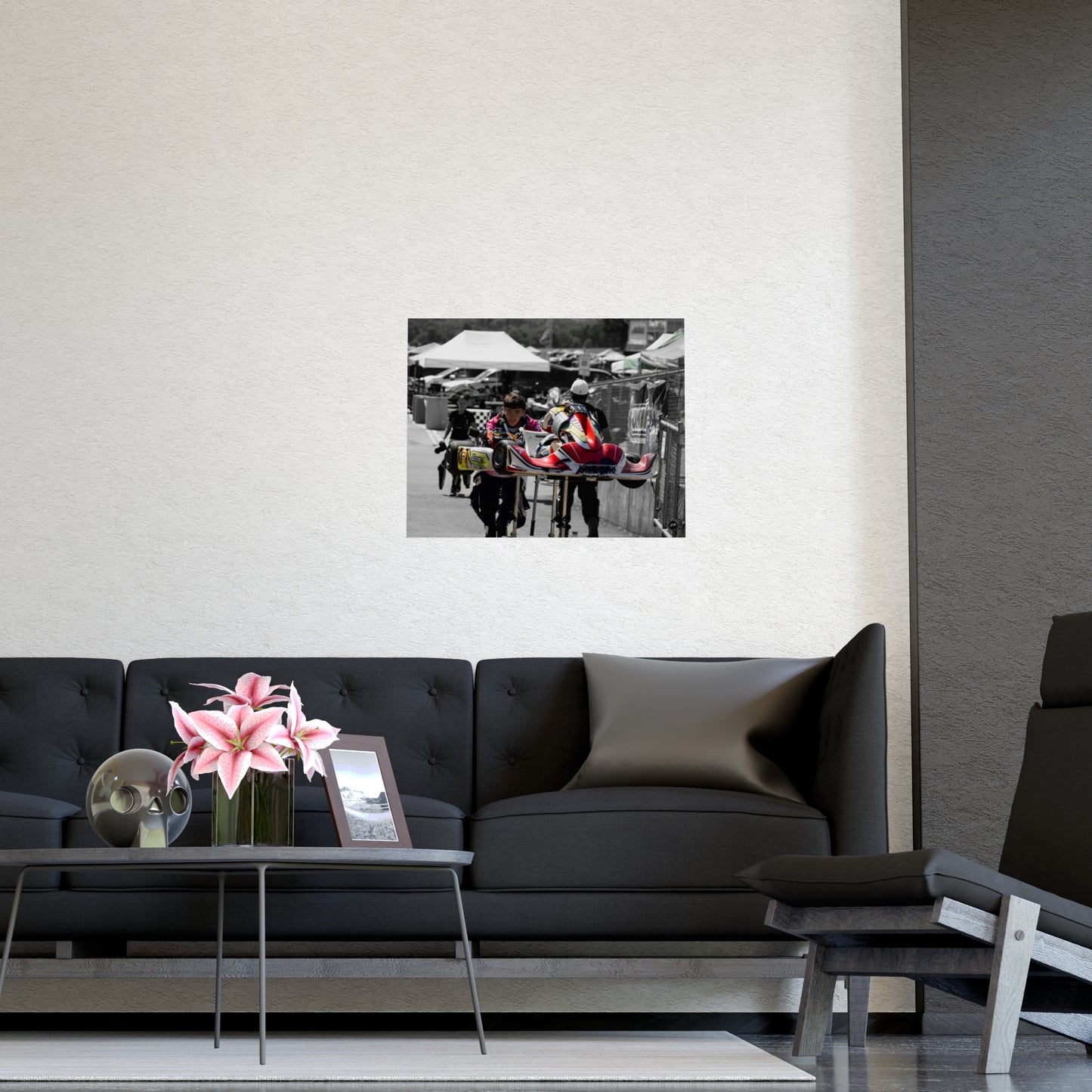 Pitstop Palette – Matte Finish Poster