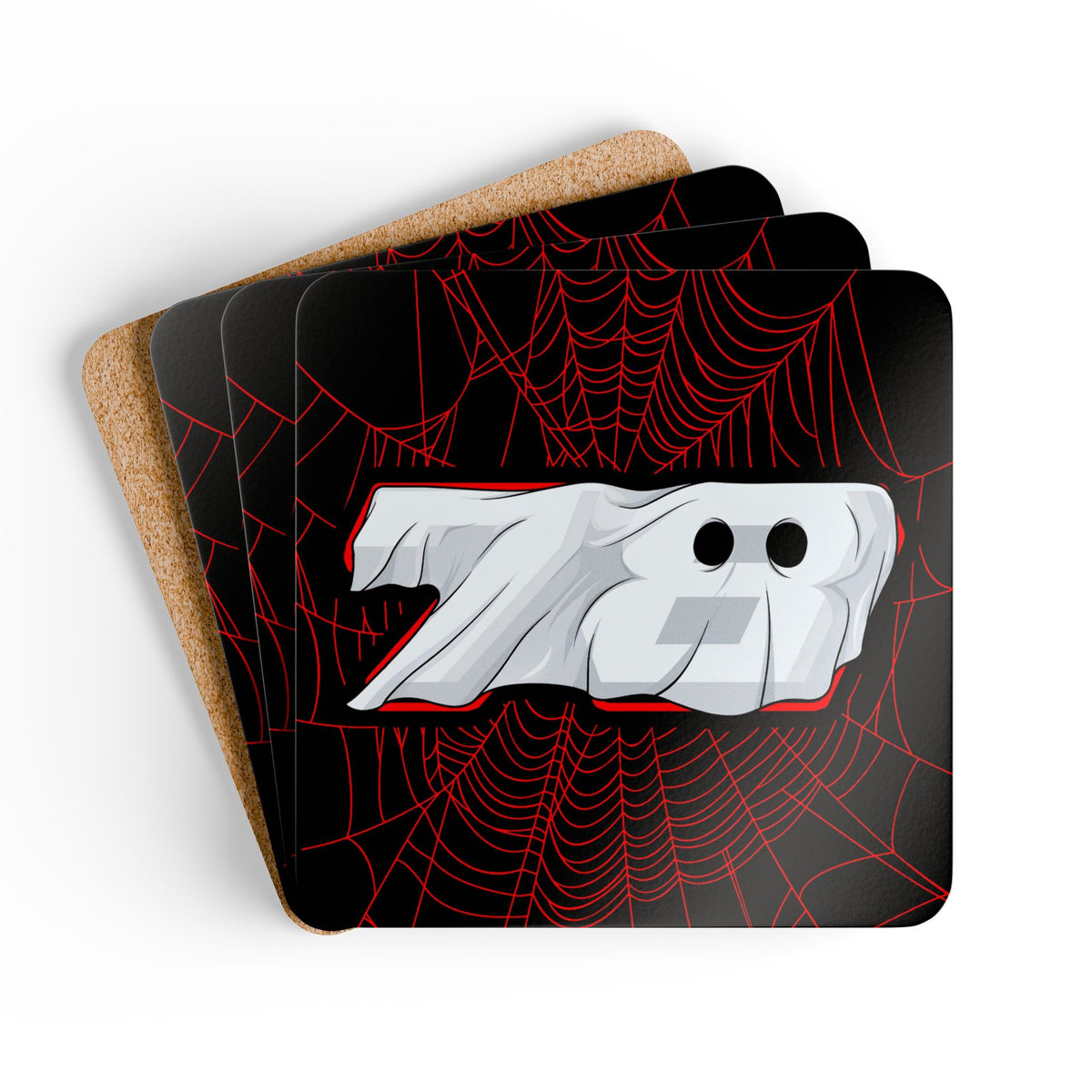 Schomer #78 - Haunted Grid Coaster Set