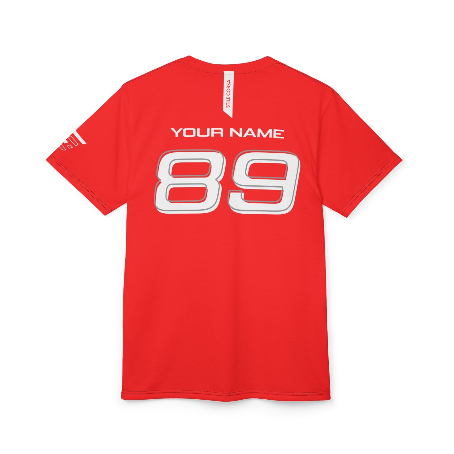 Tuned to Win Performance Tee – Unisex, Custom Name & Number