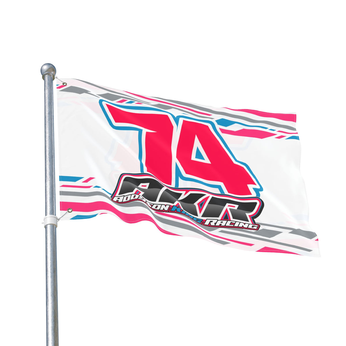 Addyson King #74 Gridwave Flag