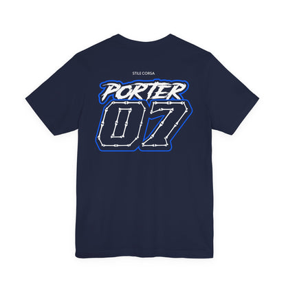 Porter #07 — Haunted Grid Signature Tee