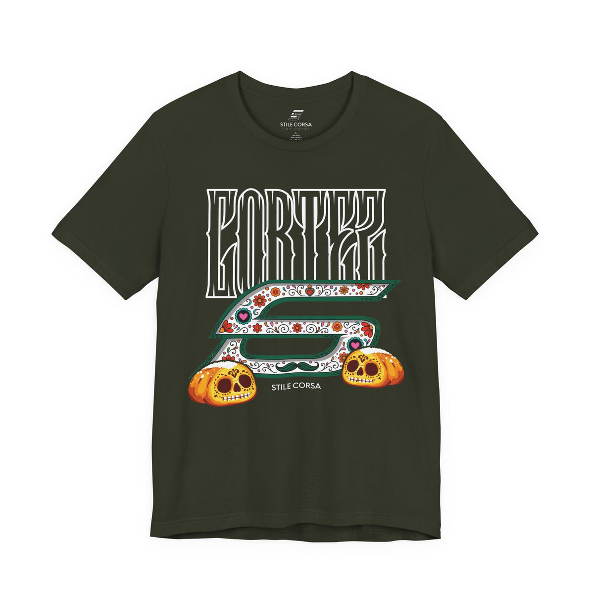 Cortez #6 — Haunted Grid Signature Tee
