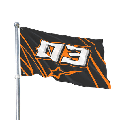D'lucca #03 Gridwave Flag