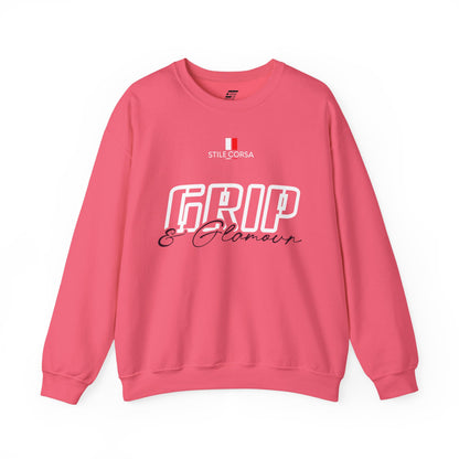 Pink 'GRIP & Glamour' Crewneck