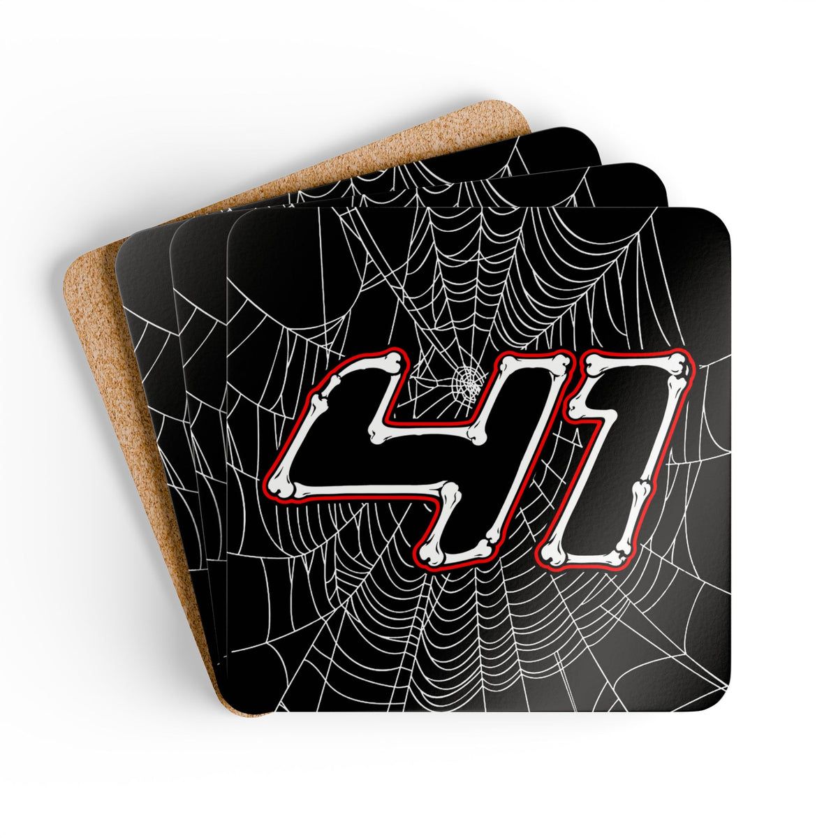 Ettore #41 - Haunted Grid Coaster Set