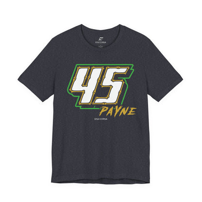 Payne #45 — Haunted Grid Signature Tee