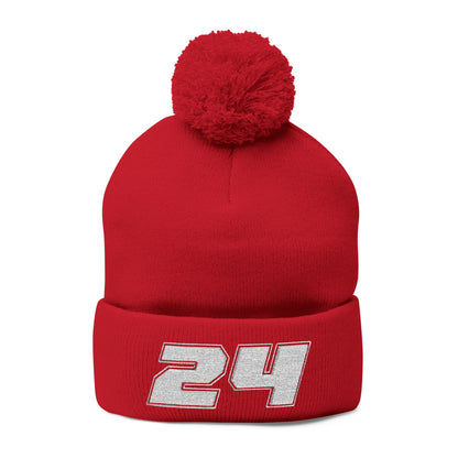 Clay O’Brien #24 Pom Beanie