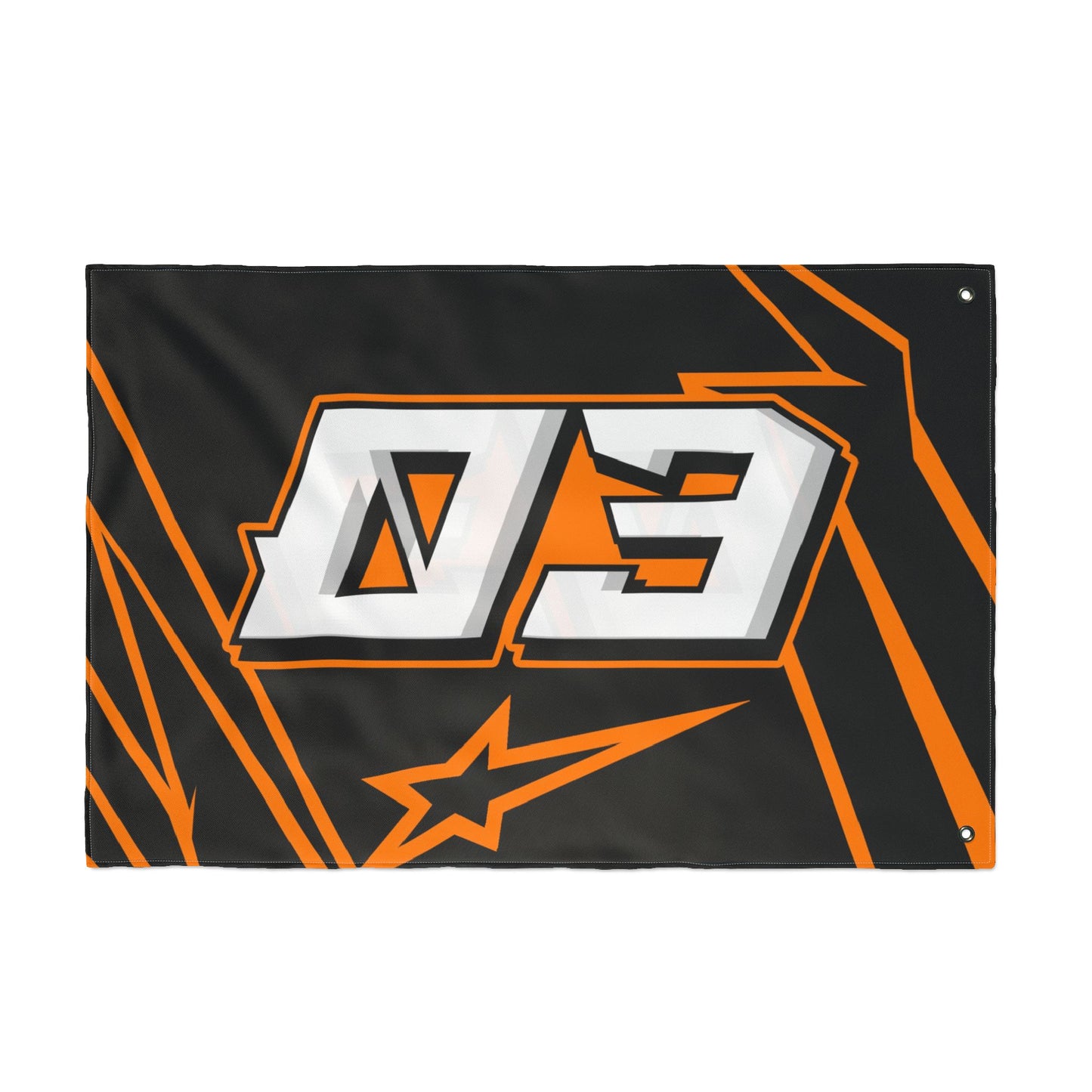 D'lucca #03 Gridwave Flag