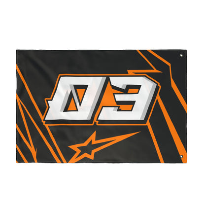 D'lucca #03 Gridwave Flag