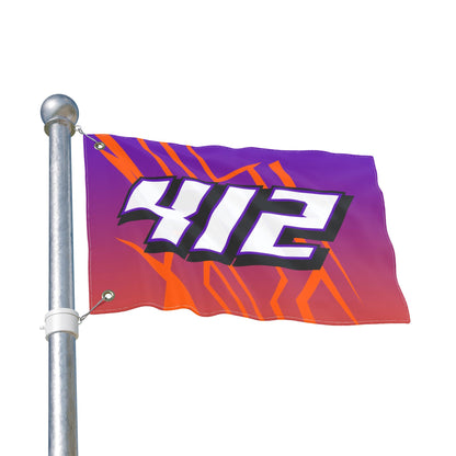 Morrison #412 Gridwave Flag