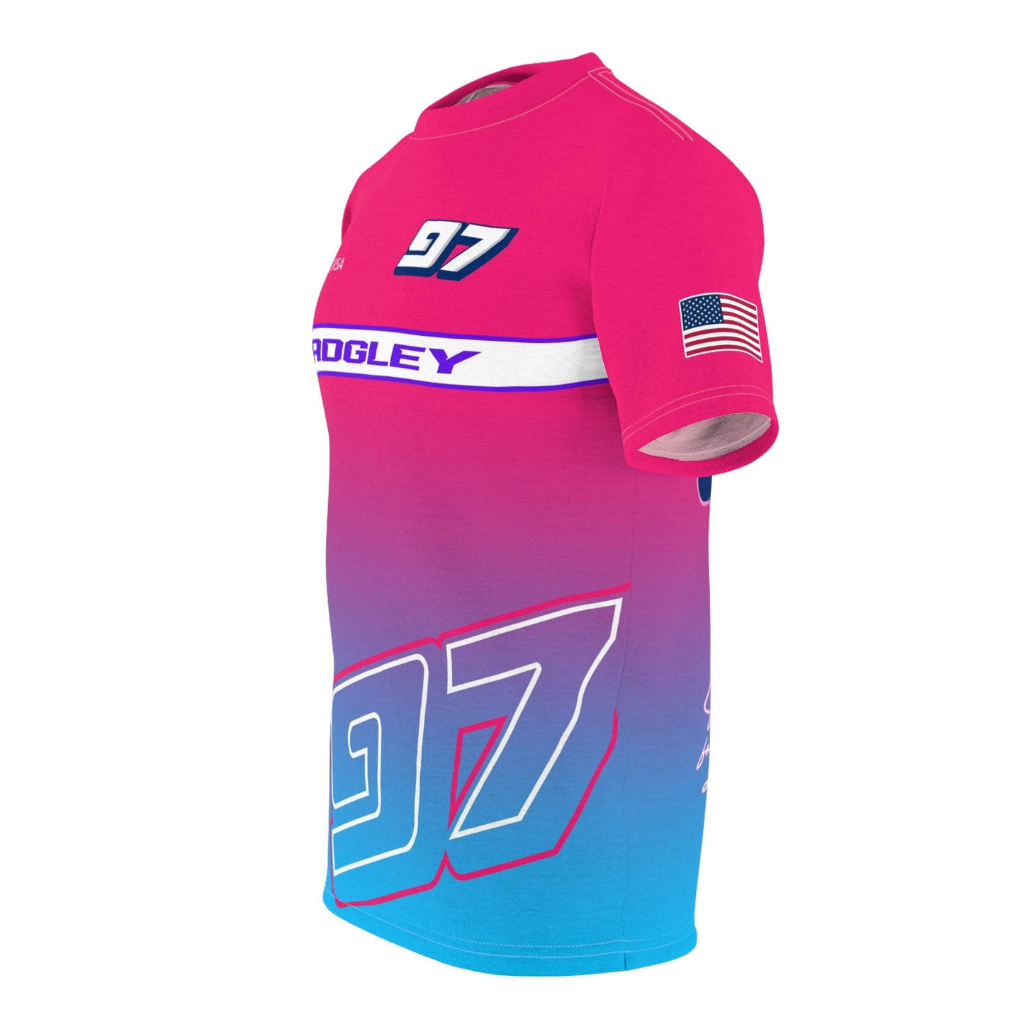 Badgley #97 Gradient Rush Performance Tee