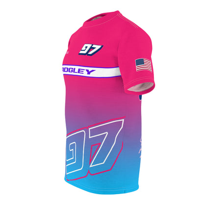 Badgley #97 Gradient Rush Performance Tee