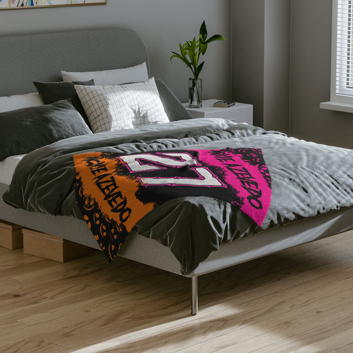 Azevedo #27 - Trackside Haunt Blanket