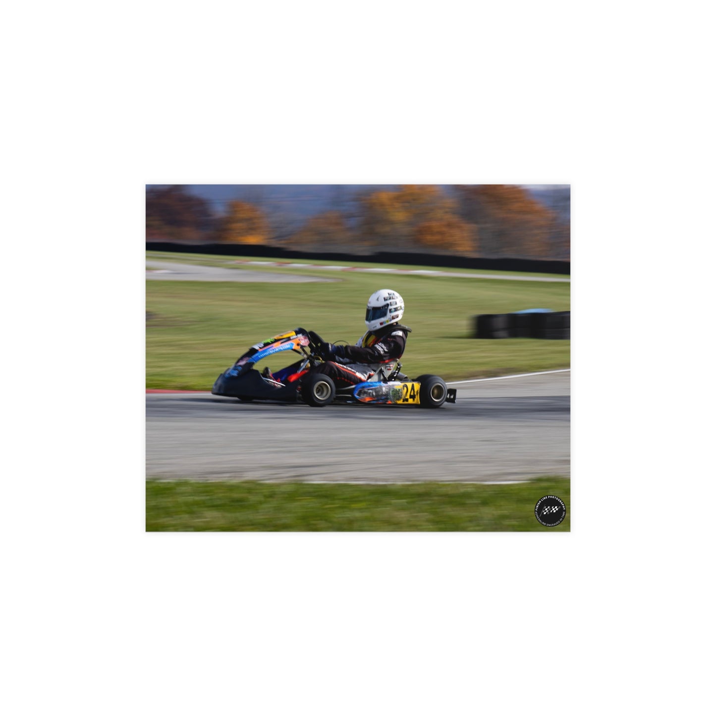 Speed Demon Autumn – Matte Finish Poster