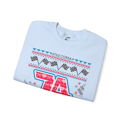 King #74 Snowy Holiday Crewneck
