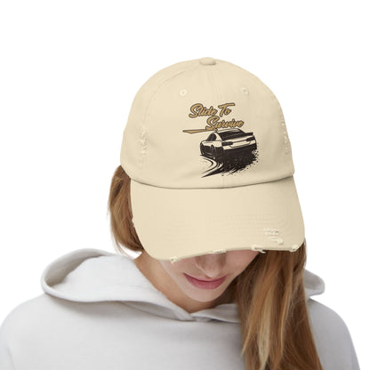 Slide to Survive - Distressed Cap
