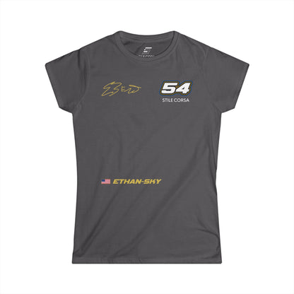 Ethan-Sky Manjencic #54 Raceday Tee - Women's Fit
