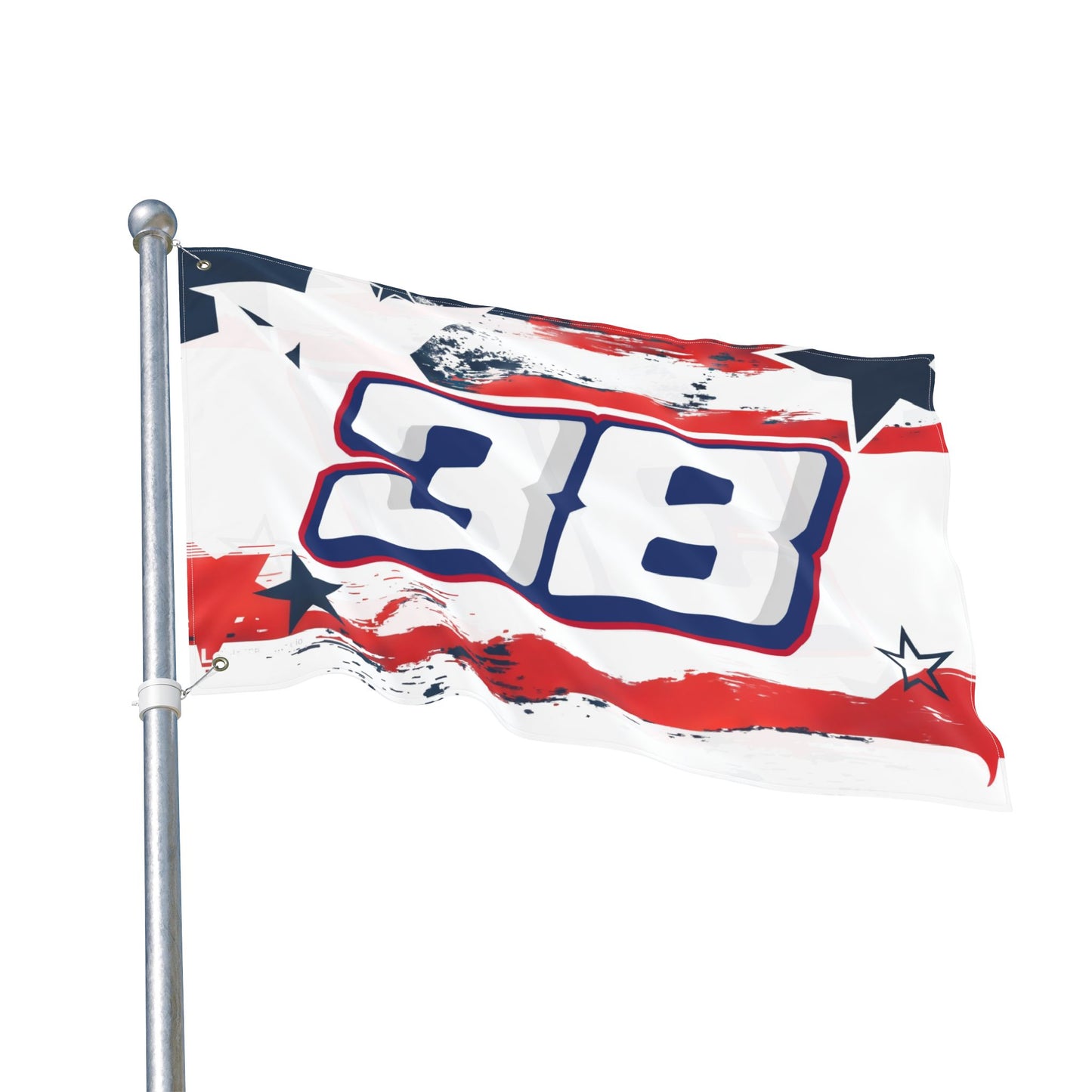 Matusic #38 Gridwave Flag