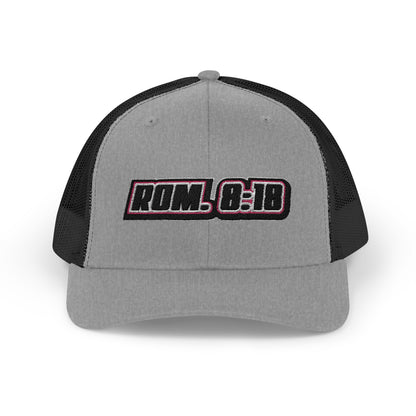 Romans 8:18 - Addy's Trucker Cap