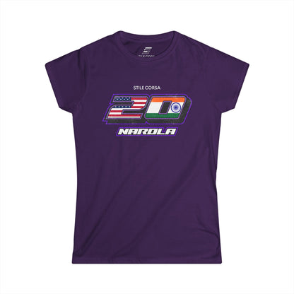 Narola #20 Nations Pride Tee - Women's Fit