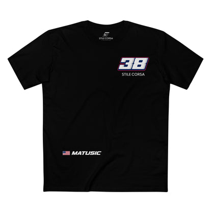 Matusic #38 Raceday Tee - Men's Fit