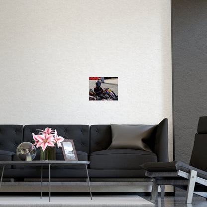 Rebel in Red – Matte Finish Poster