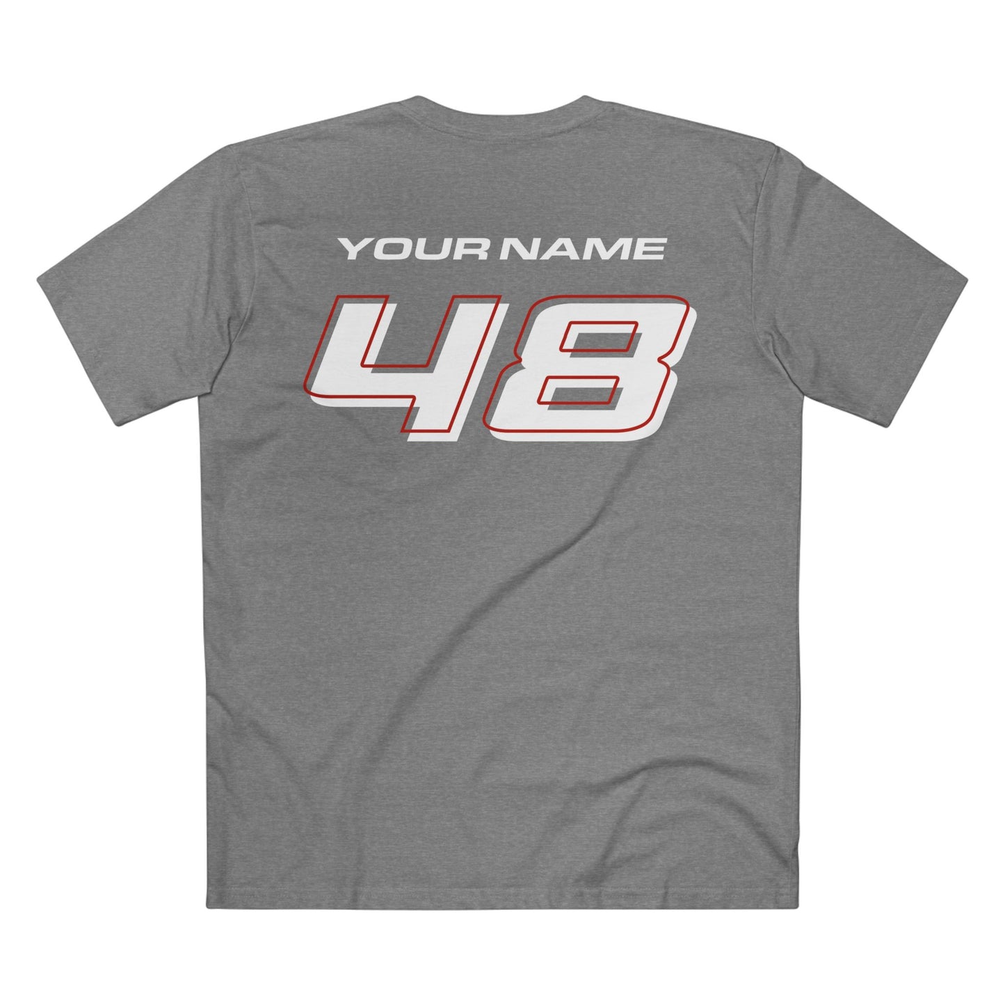 Feel the Power - Customizable Patriotic Racing Tee