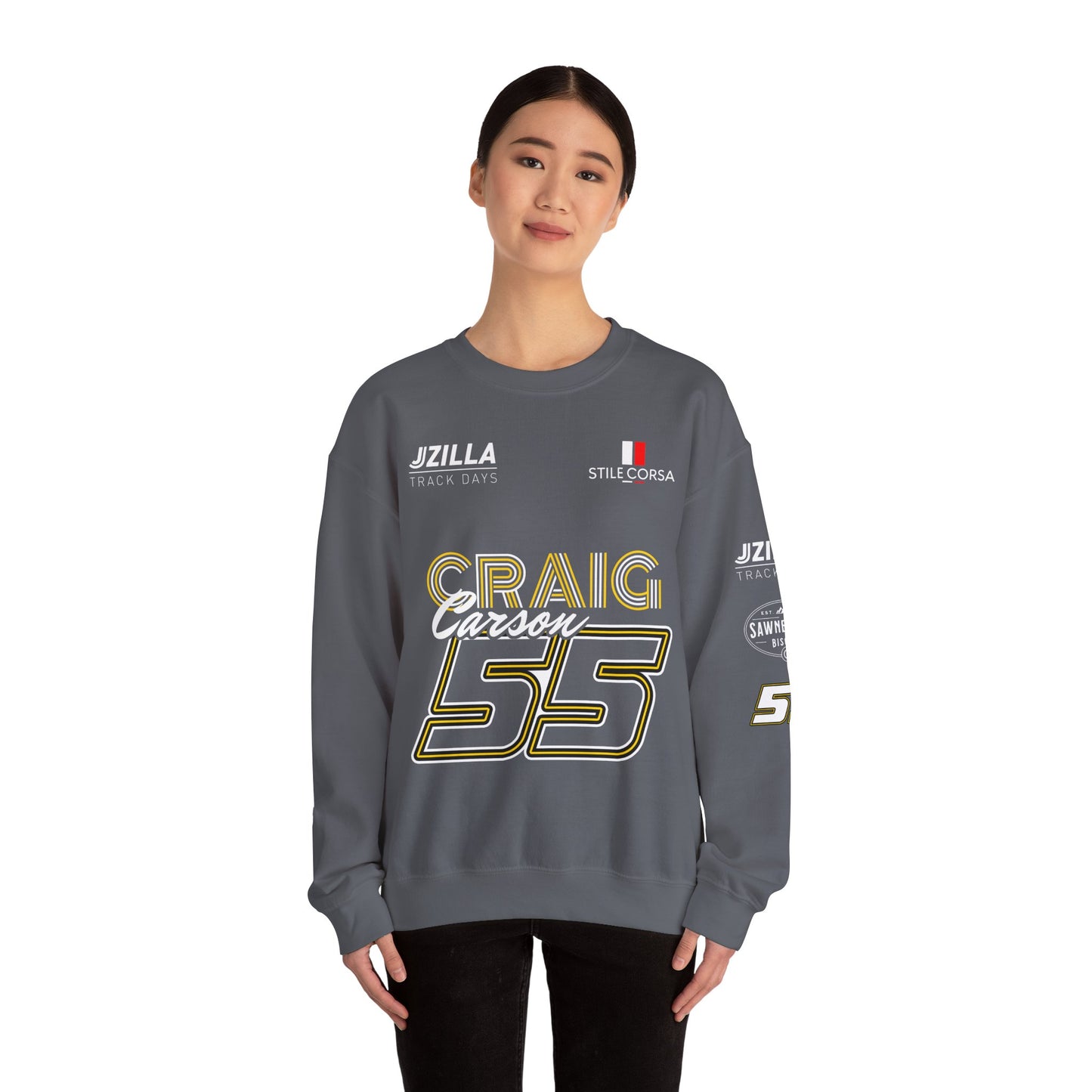 Carson Craig #55 Track Day Crewneck
