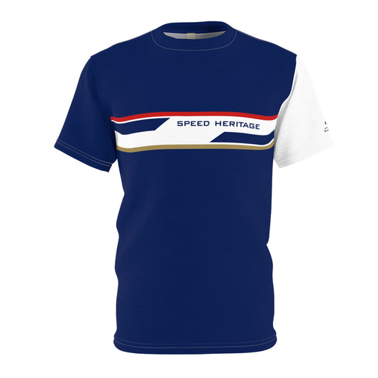 Speed Heritage Performance Tee – Unisex, Custom Name & Number