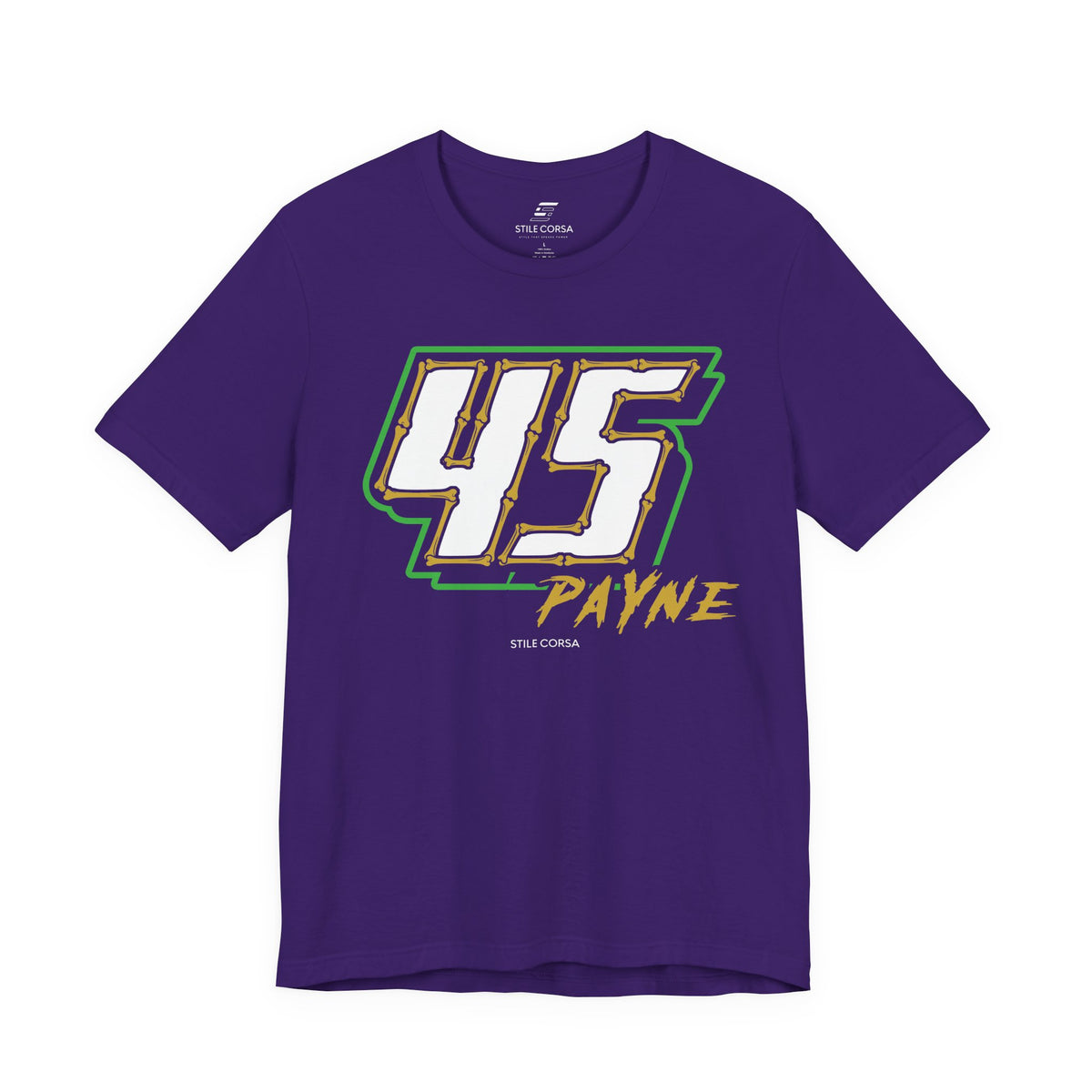 Payne #45 — Haunted Grid Signature Tee