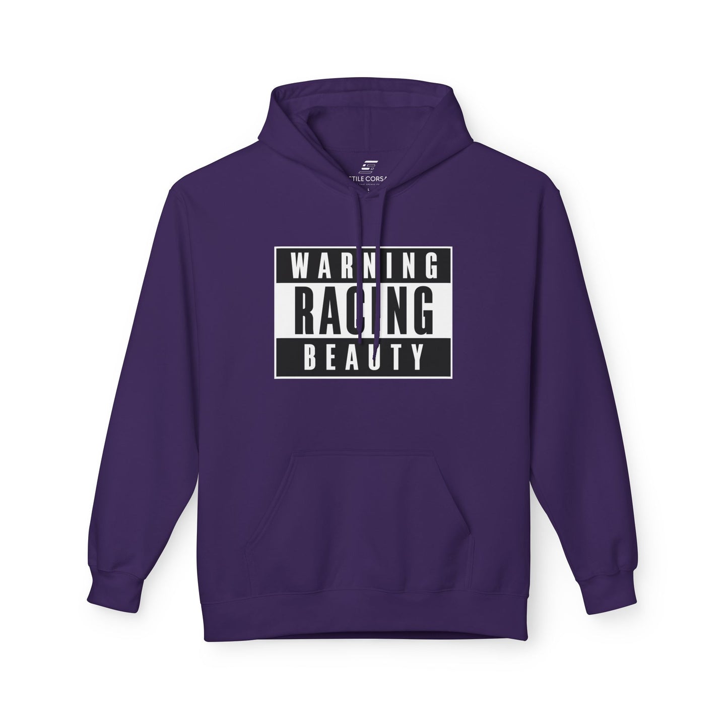 Warning Racing Beauty - Fleece Hoodie