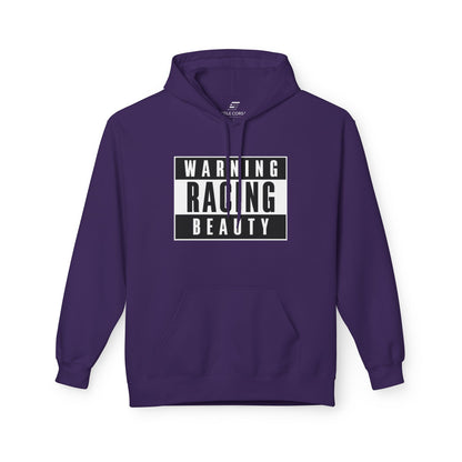 Warning Racing Beauty - Fleece Hoodie