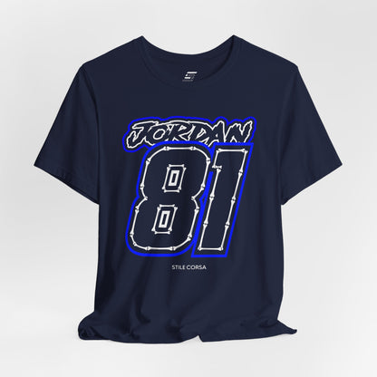 Jordan #81 — Haunted Grid Signature Tee