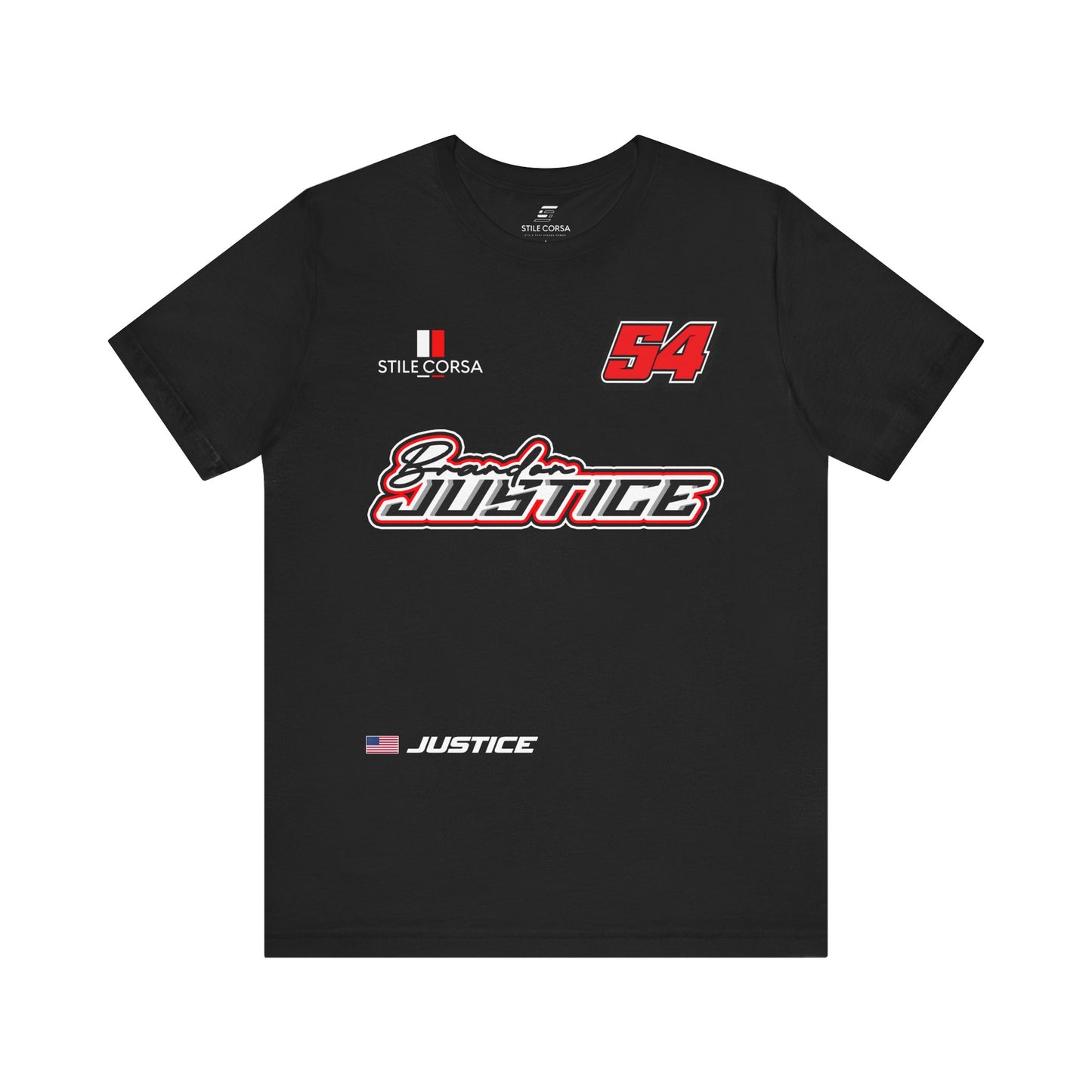 Brandon Justice #54 Raceday Tee - Unisex Fit